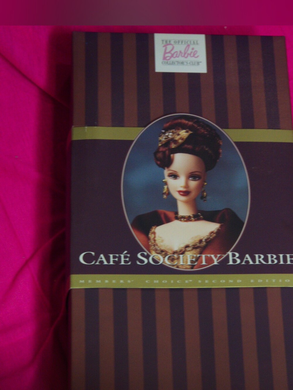 NRFB MIB 1997 Cafe Society Barbie
Members Choice Second Edition #18892